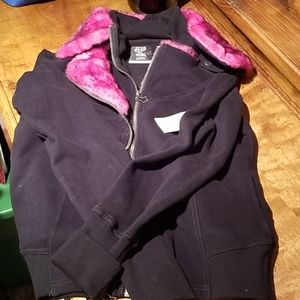 Fox zip up sweatshirt